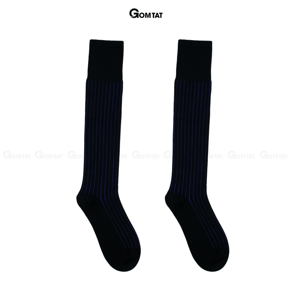 Tất cao cấp đi giày tây công sở GOMTAT, chất liệu cotton mềm mịn, khử mùi, thoáng khí - IHE-2201-1DOI