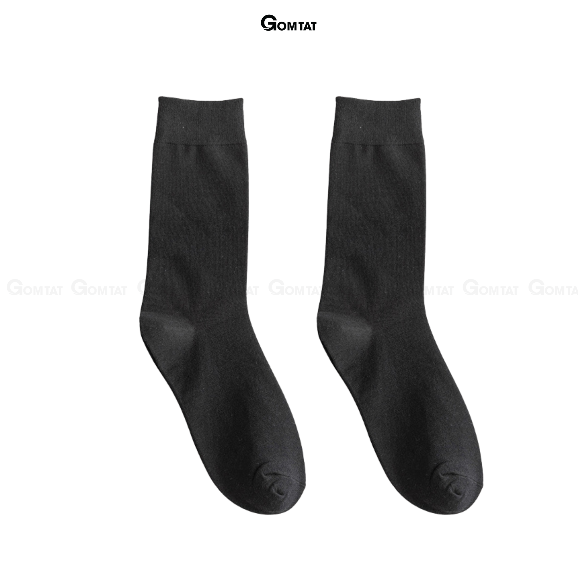 Tất nam đi giày tây cổ cao GOMTAT nhiều màu, chất liệu cotton mềm mịn, hút ẩm thoáng khí khử mùi Menswear - HOT-1803-1DOI