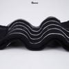 Tất nam công sở cổ cao GOMTAT, vớ đi giày tây mẫu sọc trắng đen, chất liệu cotton cao cấp Menswear - TAY-DENSOCTRANG-1DOI