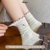 Set 5 đôi tất nữ cổ cao GOMTAT họa tiết động vật, vớ nữ phong cách Hàn Quốc siêu hot – JIN-2513-CB5