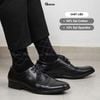 Tất Nam Công Sở Cổ Cao Họa Tiết Sọc Chéo, Tất Vớ Giày Tây Nam Cao Cấp Menswear  Chất Cotton Hút Ẩm Thoáng Khí - GOM-TAYCHEO-1DOI