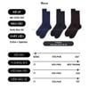 Hộp 3 đôi tất cổ cao GOMTAT công sở, chất liệu cotton cao cấp, phong cách lịch lãm  - IHE-2202-CB3
