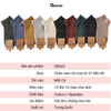 Set 10 đôi tất vớ nam nữ cổ ngắn nhiều màu GOMTAT, chất liệu cotton mềm mại thoáng mát - CB023-10DOI