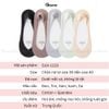 Combo 10 đôi tất tàng hình nữ GOMTAT chống tuột gót, chất liệu cotton êm chân khử mùi hôi - SUX-1103-CB10