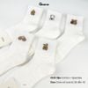 Set 5 đôi tất nữ cổ trung GOMTAT hoạ tiết hình thú đáng yêu, chất liệu cotton êm mềm mịn mát  -LISU25-LUNG-HTNAU