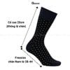 Hộp 4 đôi tất nam cổ cao công sở GOMTAT mẫu MIX06, chất liệu cotton mềm mại thoáng khí  -GOM-MIX06-CB4