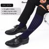 Hộp 3 đôi tất nam công sở GOMTAT cao cấp, chất liệu cotton mềm mịn, khử mùi thoáng khí êm chân - IHE-2201-CB3