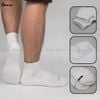 Combo 10 đôi vớ cổ thấp nam nữ GOMTAT, chất liệu cotton hút ẩm khử mùi, có đệm xù êm chân - STA-5009-NGAN-CB10