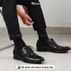 Hộp 5 đôi vớ nam cổ cao công sở GOMTAT hoạ tiết chấm bi, chất liệu cotton cao cấp - GOM-CHAMBI-CB5