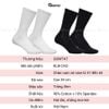 Combo 10 đôi tất vớ cổ cao nam nữ trơn màu GOMTAT chất liệu cotton cao cấp, hút ẩm thoáng khí - GOM-KLB-TRONCAO-CB10