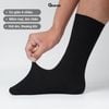 Combo 4 đôi tất cổ cao nam GOMTAT dài 25cm, vớ nam cổ cao chất liệu cotton cao cấp êm chân, mềm mại, thoáng mát, tất đi giày tây, vớ nam công sở Menswear - FIVE-TAY10