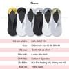 Tất vớ lười nam GOMTAT chất liệu cotton co giãn cực tốt, bề mặt có lỗ thông hơi thoáng khí  Menswear- LUA-SUX-1104-1DOI