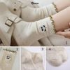Set 5 đôi tất nữ cổ cao GOMTAT họa tiết động vật, vớ nữ phong cách Hàn Quốc siêu hot – JIN-2513-CB5