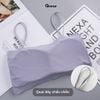 Áo bra nữ đúc su trơn GOMTAT quây ngang 2 dây, có mút đệm mỏng không gọng, chất liệu thoáng mát - SA-8881