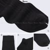 Hộp 7 đôi tất giày tây nam cổ cao tone màu đen GOMTAT mẫu MIX10, sợi cotton cao cấp thoáng khí - GOM-MIX10-CB7