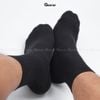 Combo 10 đôi tất cổ lửng nam trơn màu GOMTAT mẫu gân chìm, chất liệu cotton cao cấp mềm mại - FIVE-TAY10-LUNG-CB10