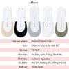 Tất vớ nữ đi giày cao gót có dây đeo trong suốt GOMTAT, chất liệu cotton thoáng mát có đệm giúp êm chân, Denim - CAOGOT-SUX-1102
