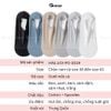 Combo 6 đôi tất nam đi giày lười GOMTAT, có đệm silicon chống tuột gót, mặt lưới thoáng khí - HAILUOI-PO-3019-CB6