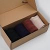 Tất đi giày tây nam GOMTAT mẫu gân chìm, vớ nam cổ cao 25cm chất liệu 90% cotton cao cấp thoáng mát êm chân, tất nam cổ cao, vớ nam đi giày tây Menswear - GOM-MIX09-1DOI