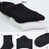Combo 5 đôi tất cổ trung nam nữ GOMTAT chất liệu cotton cao cấp, thiết kế mặt lưới thoáng khí - GOM-KLB-TRONLUNG-CB5