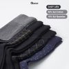 Hộp 5 đôi tất nam cao cổ đi giày tây GOMTAT mẫu MIX01, chất cotton cao cấp, hút ẩm - GOM-MIX01-CB5