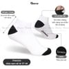 Combo 10 đôi tất nam nữ cổ thấp GOMTAT, vớ ngắn cổ nam nữ, hút ẩm thoáng khí, khử mùi chân - GOMSOCKS-NGAN-CB10