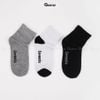 Combo 10 đôi tất cổ cao trơn màu nam nữ GOMTAT, vớ nam nữ cao cổ hút ẩm thoáng khí, khử mùi chân - GOMSOCKS-CAO-CB10