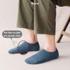 Tất lười nam GOMTAT chất liệu cotton cao cấp, Vớ đi giày lười thiết kế lưới thoáng khí, có đệm cao su chống tụt gót Menswear - HAI-MIA-1401-1DOI