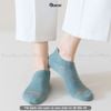 Combo 7 đôi tất ngắn nam chống tuột gót GOMTAT, vớ nam đi giày lười chất liệu cotton hút ẩm, mềm mại - D16-A080-CB7