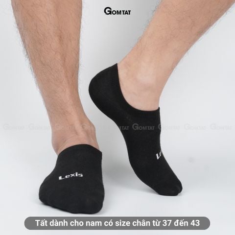  Combo 5 đôi tất nam đi giày lười GOMTAT, chất liệu cotton dày dặn thoáng khí, cực êm chân - LUXIS-S08-CB5 