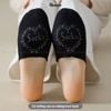 Combo 10 đôi tất đi giày cao gót nữ GOMTAT, chất liệu cotton êm chân khử mùi - CAOGOT-SUX-1102-CB10