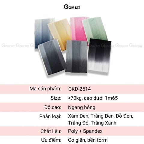  Quần tất che khuyết điểm chân GOMTAT đổi màu cá tính, tất quần nữ poly siêu dai thon chân - CKD-2514 
