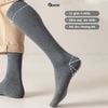 Hộp 5 đôi tất dài nam đi giày tây GOMTAT cao gần gối, chất liệu cotton cao cấp hút ẩm khử mùi - HOT-1804-CB5