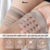 Set 10 đôi tất vớ dài qua gối nữ GOMTAT che khuyết điểm siêu dai, chất liệu sợi poly mềm mịn co giãn - D16-A104-CB10
