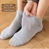 Combo 10 đôi tất nam cổ thấp GOMTAT, chất liệu cotton mặt lưới cao cấp hút ẩm khử mùi - FIVE-2002-CB10