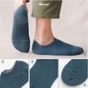Tất lười nam GOMTAT chất liệu cotton cao cấp, Vớ đi giày lười thiết kế lưới thoáng khí, có đệm cao su chống tụt gót Menswear - HAI-MIA-1401-1DOI