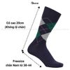 Hộp 5 đôi tất giày tây nam công sở GOMTAT mẫu MIX16, chất liệu cotton mềm mại, hút ẩm thoáng khí - GOM-MIX16-CB5