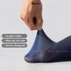 Tất vớ đi giày tây nam GOMTAT chất liệu sợi Nylon cao cấp, tất công sở họa tiết sọc gân, vớ nam cổ cao siêu mỏng xuyên thấu, mềm mịn - D16-A094-1DOI