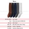 Tất nam đi giày tây dài dưới gối GOMTAT, vớ dài nam chất liệu cotton mềm mịn hút ẩm, thoáng khí, khử mùi êm chân Menswear - HOT-1804-1DOI