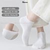 Combo 10 đôi vớ cổ thấp nam GOMTAT trơn basic, chất liệu cotton cao cấp hút ẩm thoáng khí khử mùi -NT2-FIVE-2005-CB10