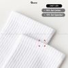 Combo 5 đôi tất cổ trung nam nữ GOMTAT chất liệu cotton cao cấp, thiết kế mặt lưới thoáng khí - GOM-KLB-TRONLUNG-CB5