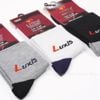 Combo 5 đôi vớ cổ cao nam nữ GOMTAT cao cấp, tất cổ cao nam nữ chất cotton mềm mịn hút ẩm thoáng khí - LUXIS-LD-S06-CB5