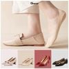 Tất lười nữ GOMTAT chất liệu cotton trơn sọc gân, vớ lười nữ Đen có đệm cao su chống tuột gót, thoáng khí ,Women, Hồng - BUB-KOL-1302-1DOI