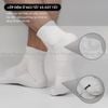 Combo 10 đôi vớ cổ thấp nam nữ GOMTAT, chất liệu cotton hút ẩm khử mùi, có đệm xù êm chân - STA-5009-NGAN-CB10