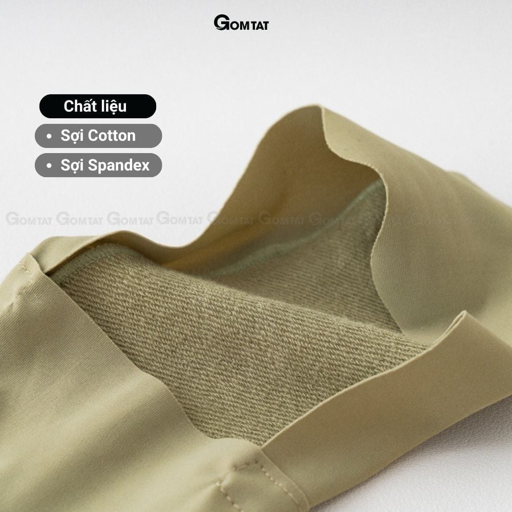 Combo 10 đôi tất lười nữ đi giày búp bê GOMTAT, chất liệu lụa cotton mềm mát, thấm hút thoáng khí - TATLUA-UYE-7002-CB10