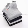 Combo 5 đôi vớ thể thao cổ ngắn nam nữ GOMTAT, tất trơn cổ ngắn vải cotton thoáng mát, không xù lông - LD-S01-LEXIS-CB5