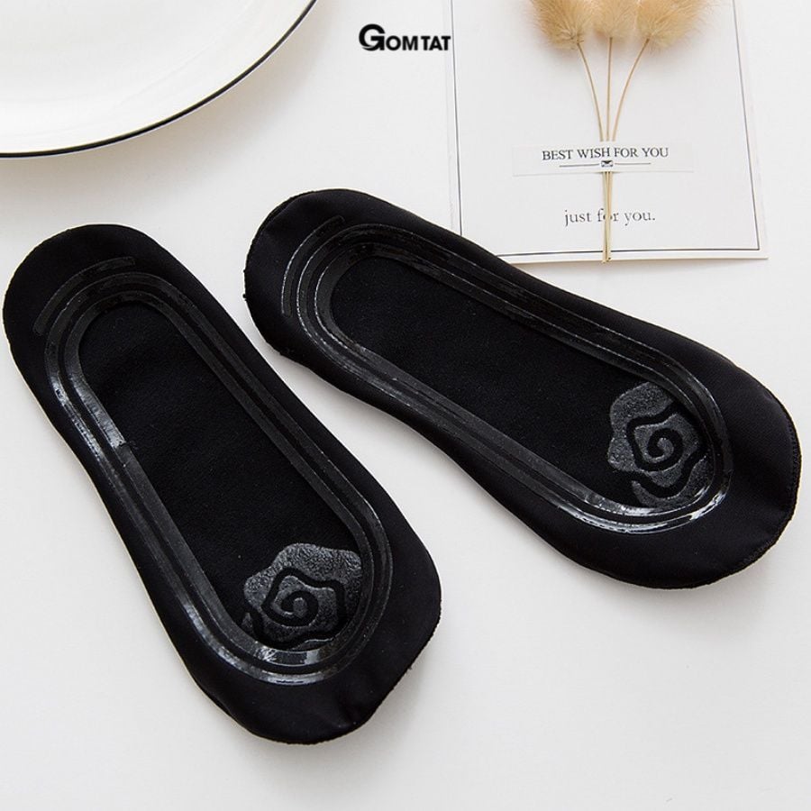 Combo 10 đôi tất lười nữ đi giày búp bê GOMTAT, chất liệu cotton cao cấp mềm mại êm chân - TNBB-CB10