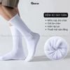 Combo 10 đôi tất cổ cao, cổ trung nam nữ GOMTAT, chất liệu cotton đệm xù êm chân - TATXU-TRON-CB10