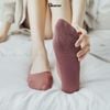 Tất lười lụa nữ GOMTAT mỏng mát, vớ nữ đi giày búp bê chất liệu cotton mềm mại thấm hút thoáng khí, tất nữ đi giày búp bê Cherry, vớ lười lụa nữ - TATLUA-UYE-7002-1DOI