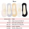 Combo 10 đôi tất lười nữ đi giày búp bê GOMTAT, chất liệu cotton cao cấp mềm mại êm chân - TNBB-CB10